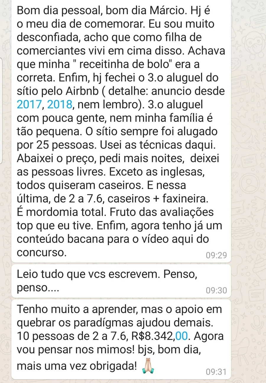 Sítio: o terceiro aluguel fechado pelo Airbnb