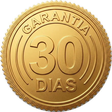 Selo de garantia de 30 dias: seu dinheiro de volta
